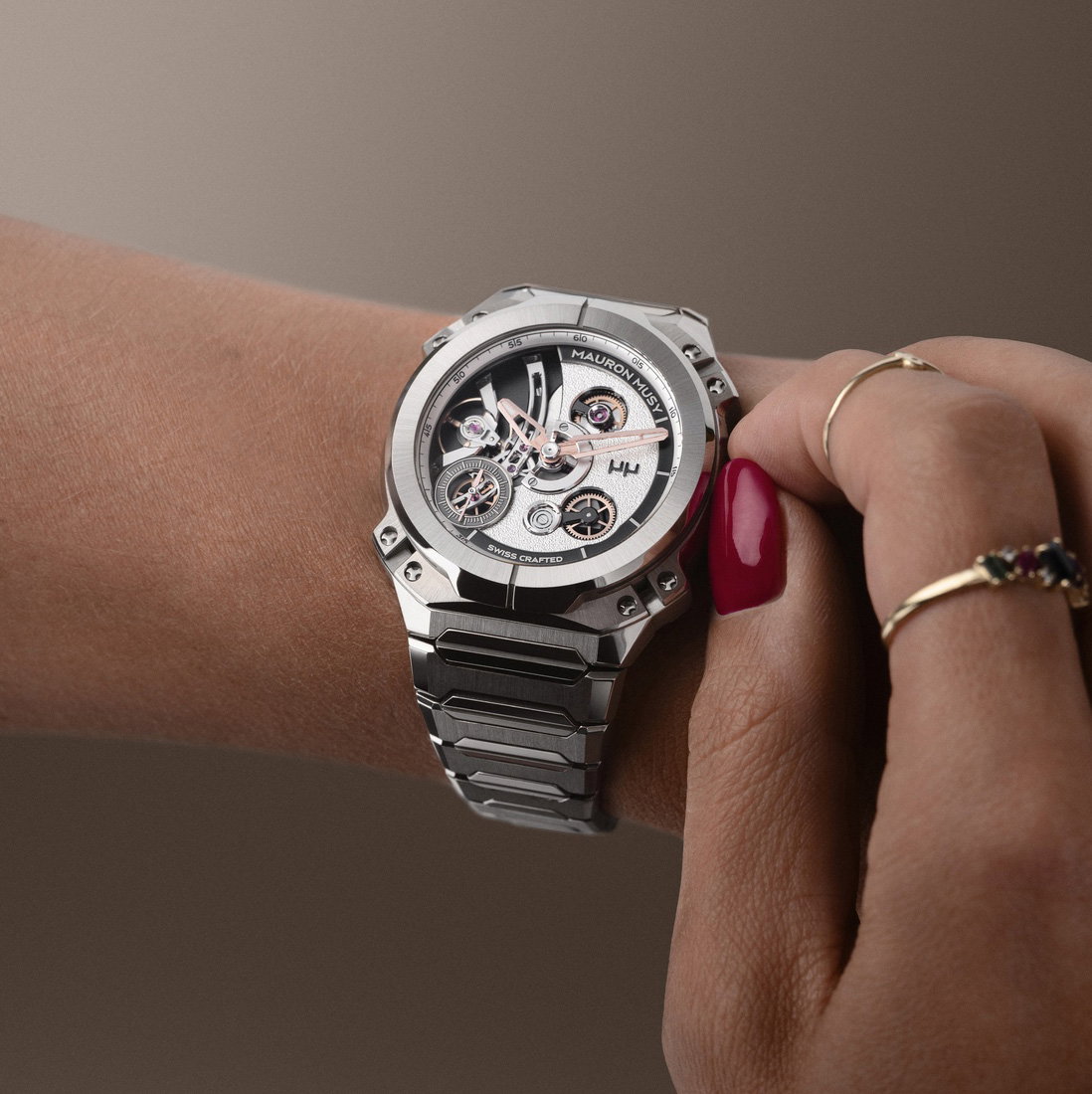 Mauron Musy MU09 NODE° Silver
