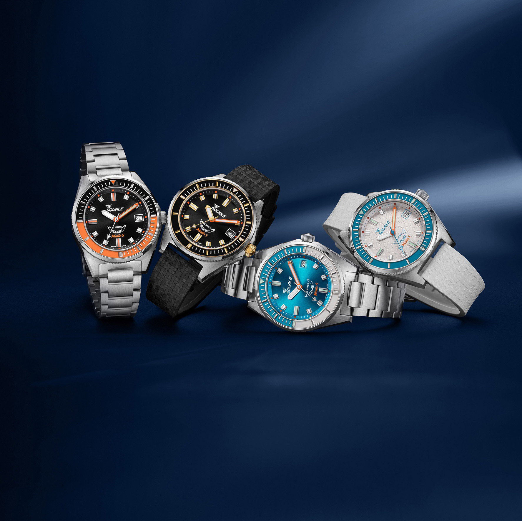 Squale Matic S Light Blue Bracelet – The Watch Pages