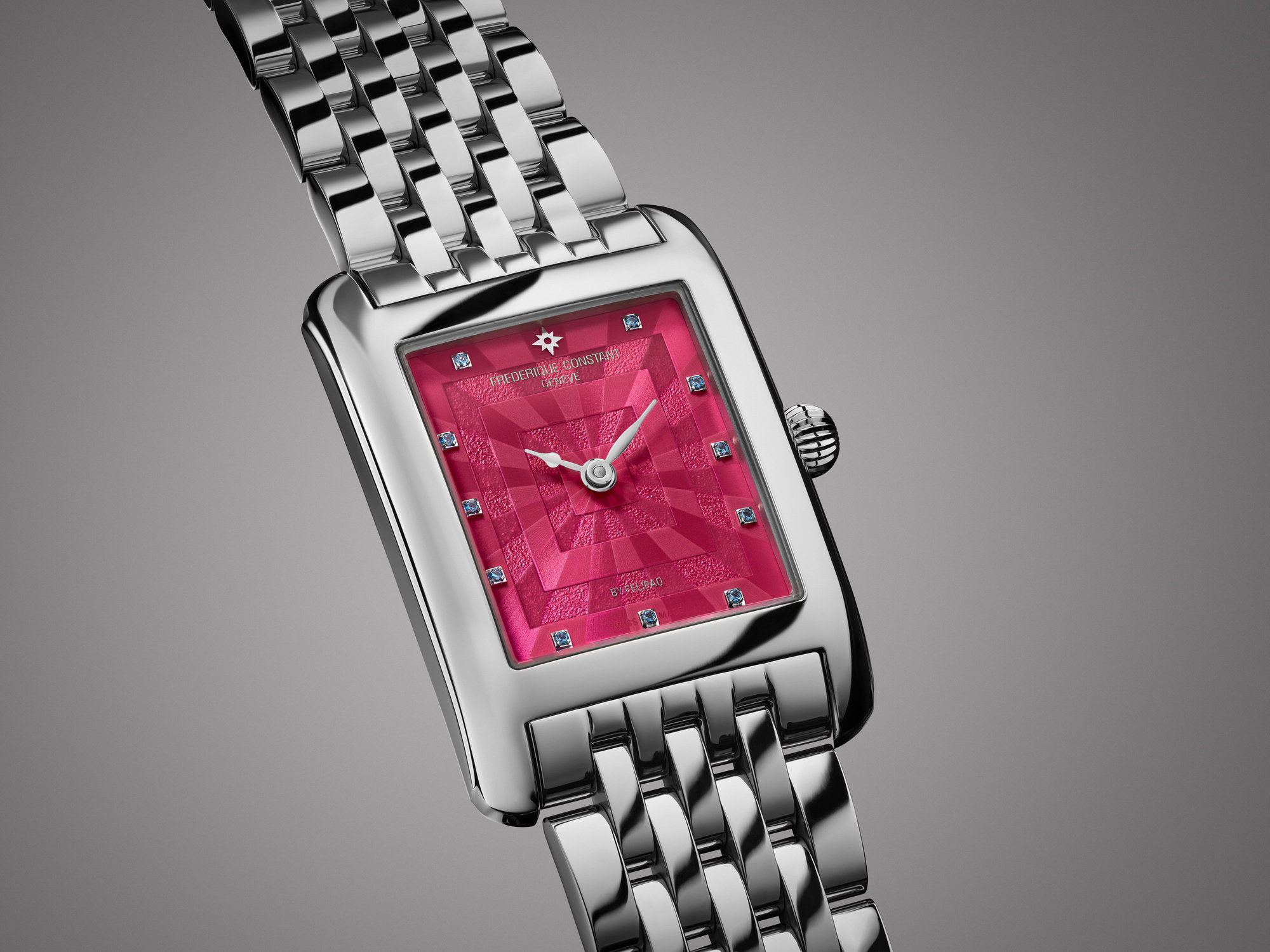 Frédérique Constant Classics Carrée Ladies by Felipao Blush Edition