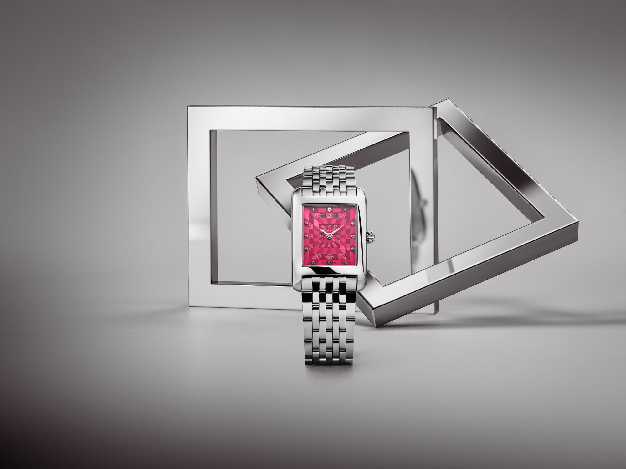 Frédérique Constant Classics Carrée Ladies by Felipao Blush Edition