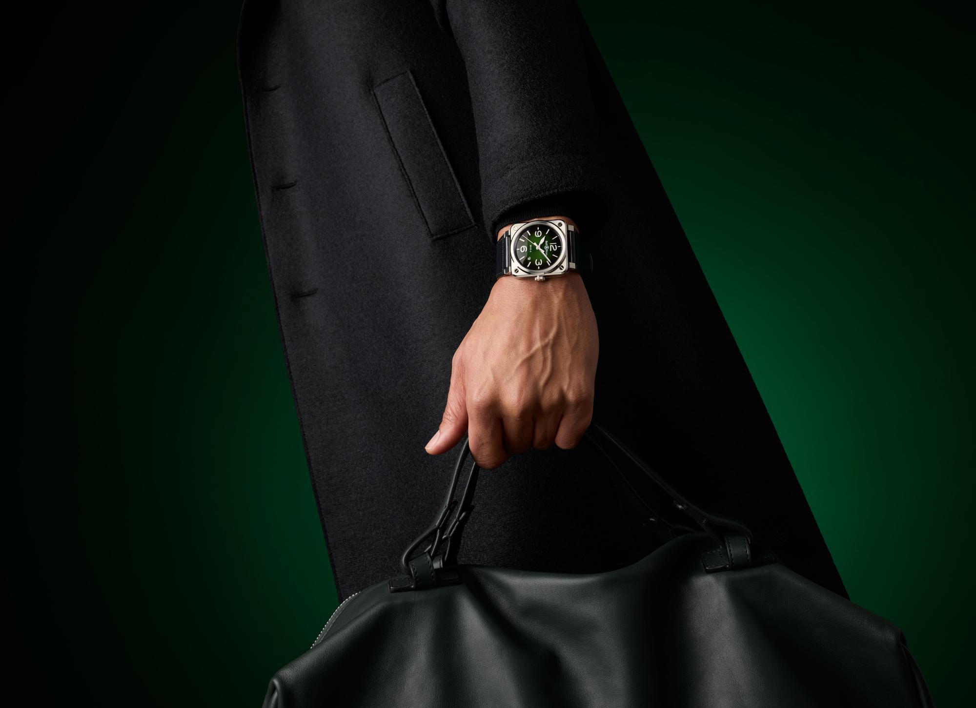 Bell &amp; Ross BR-03 Green Steel