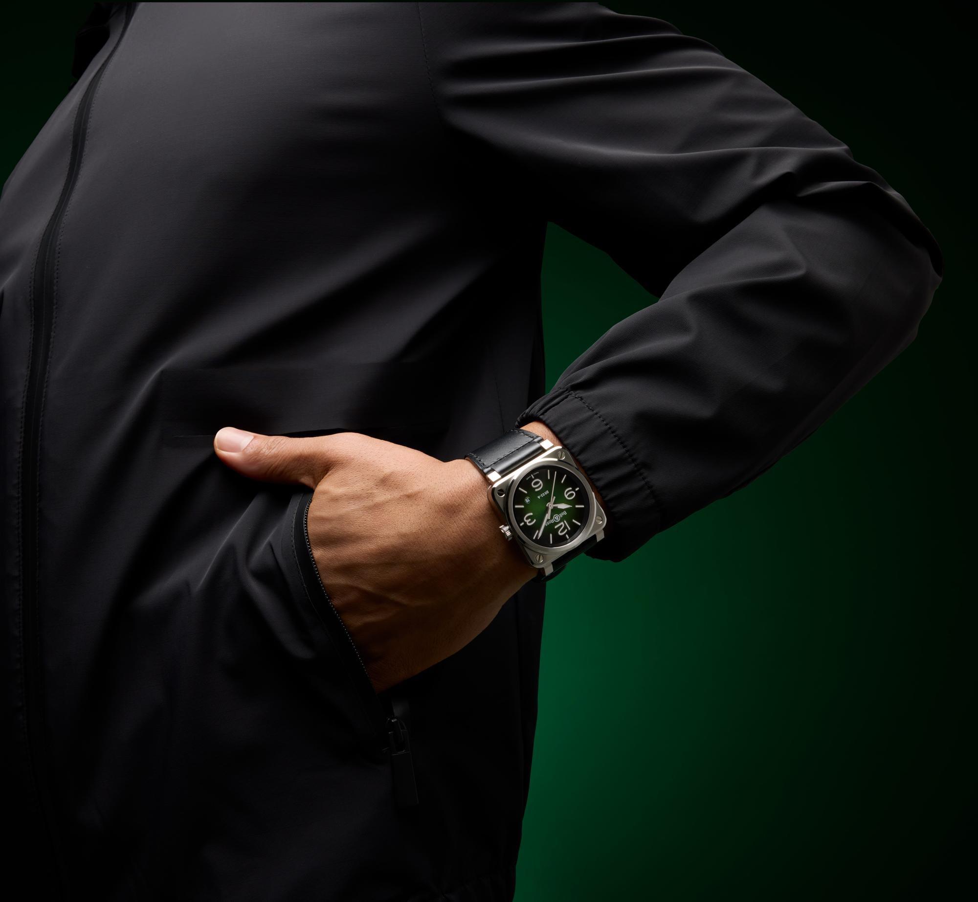 Bell &amp; Ross BR-03 Green Steel