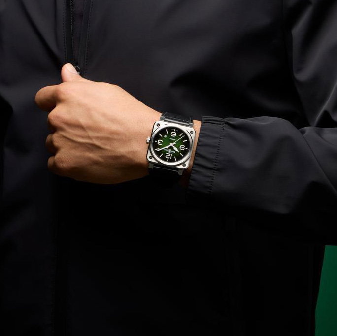 Bell &amp; Ross BR-03 Green Steel