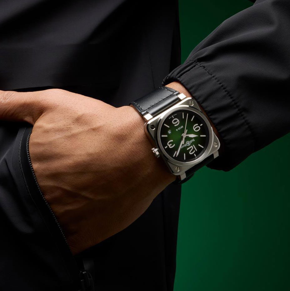 Bell &amp; Ross BR-03 Green Steel