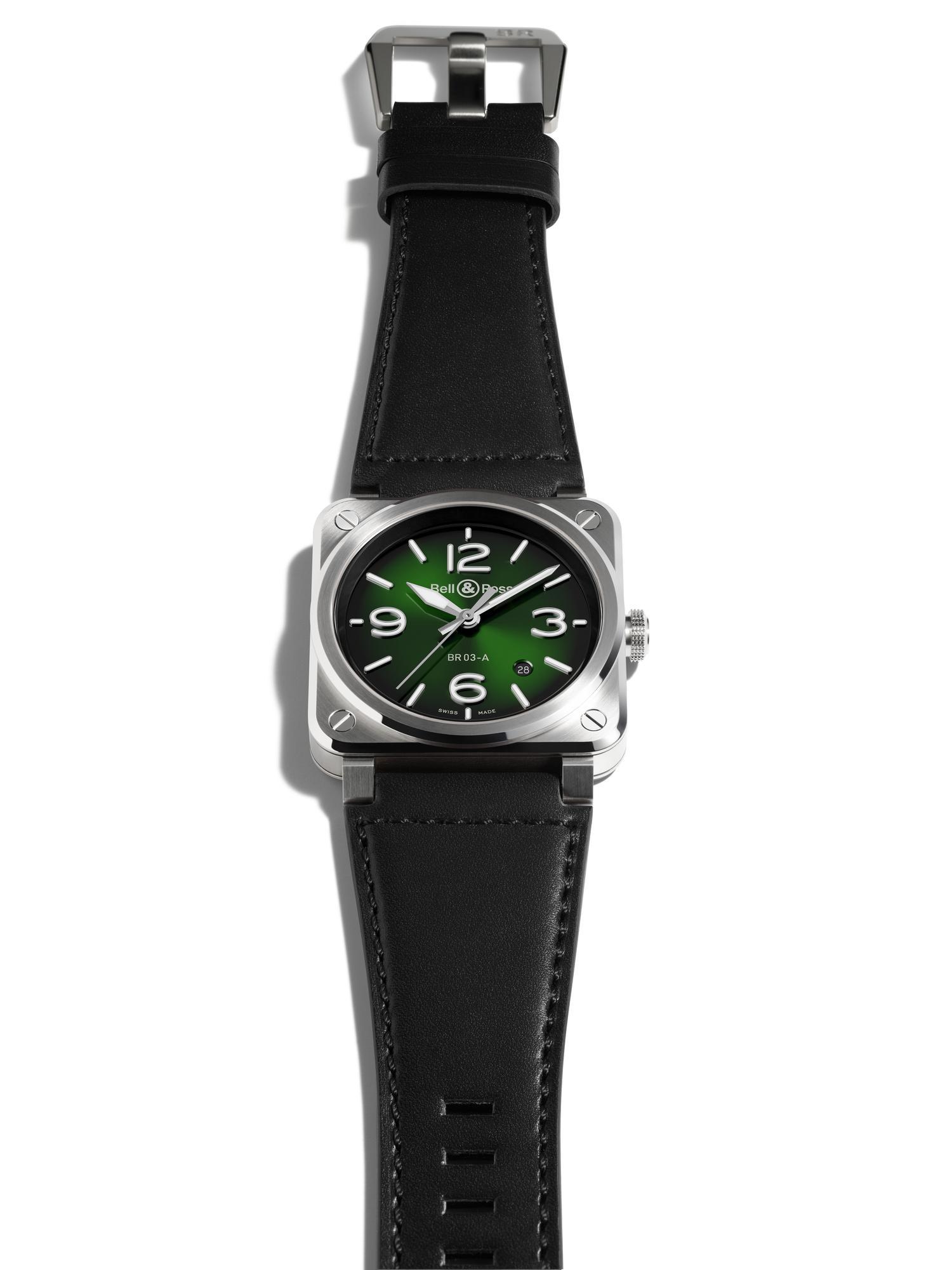 Bell &amp; Ross BR-03 Green Steel