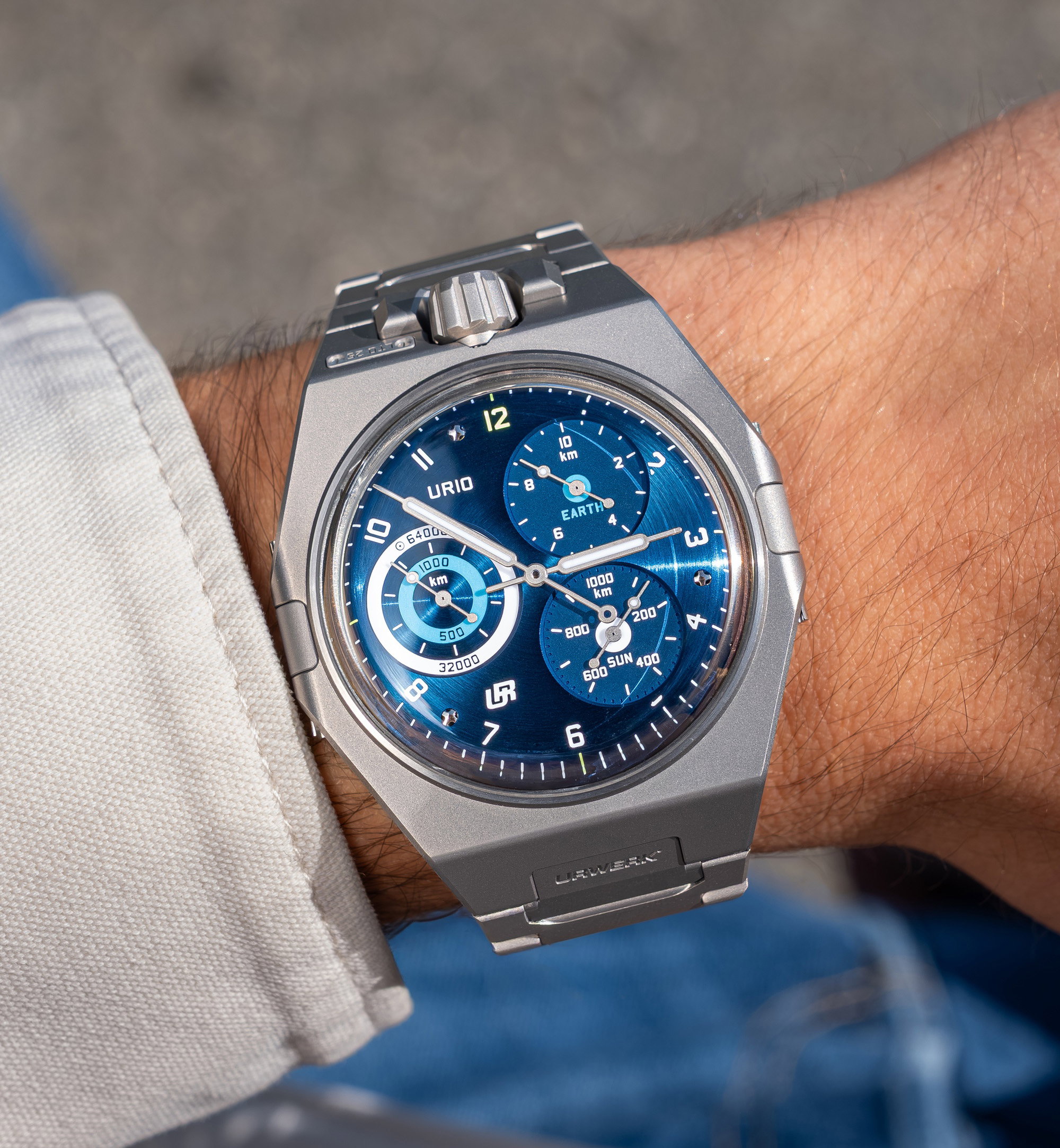 Urwerk UR-10 SpaceMeter Blue