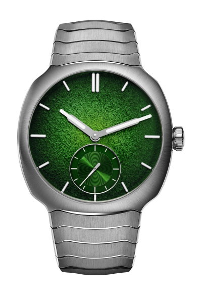 H. Moser &amp; Cie Streamliner Small Seconds Green Enamel Boutique Edition