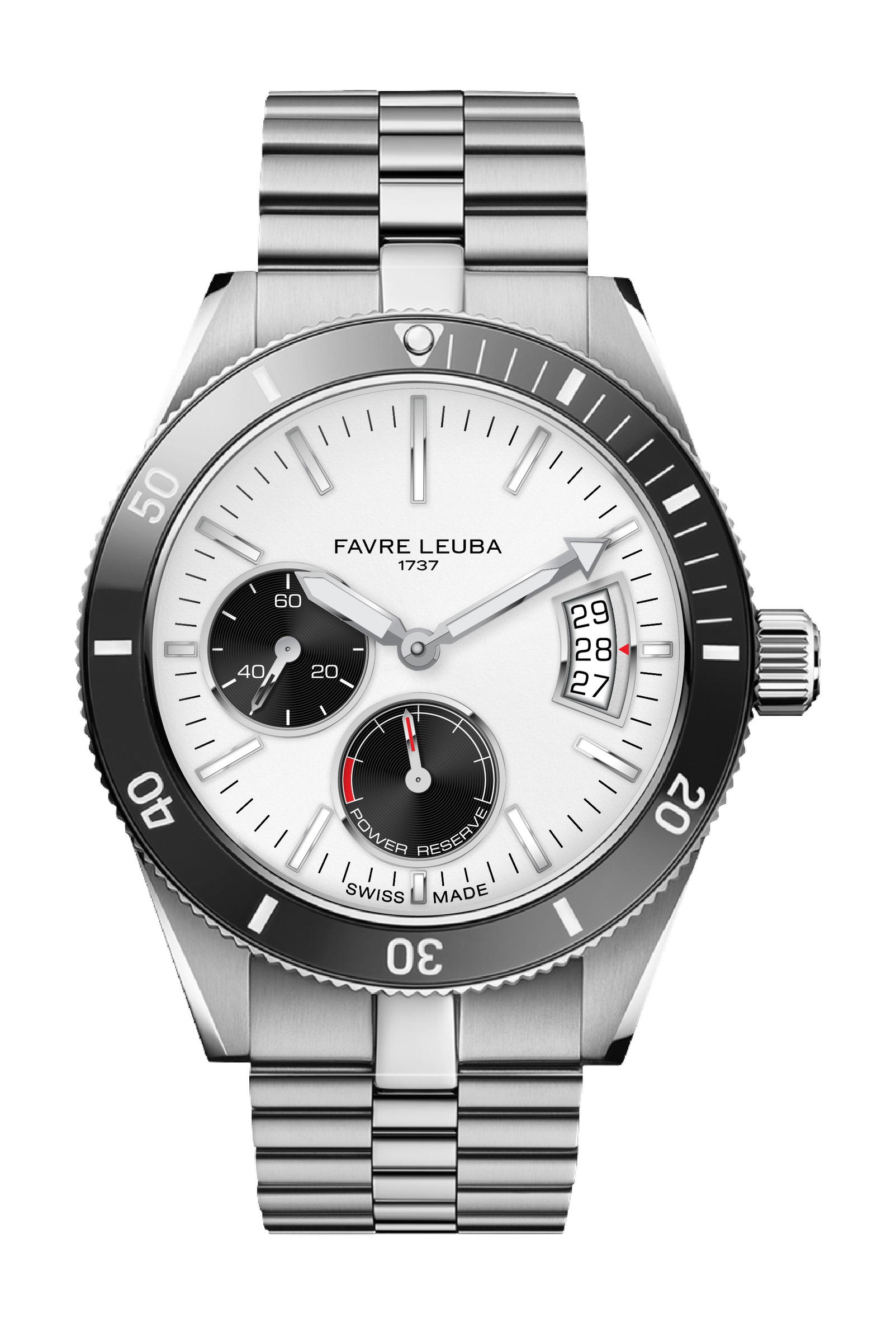 Favre Leuba Deep Raider Power Reserve White