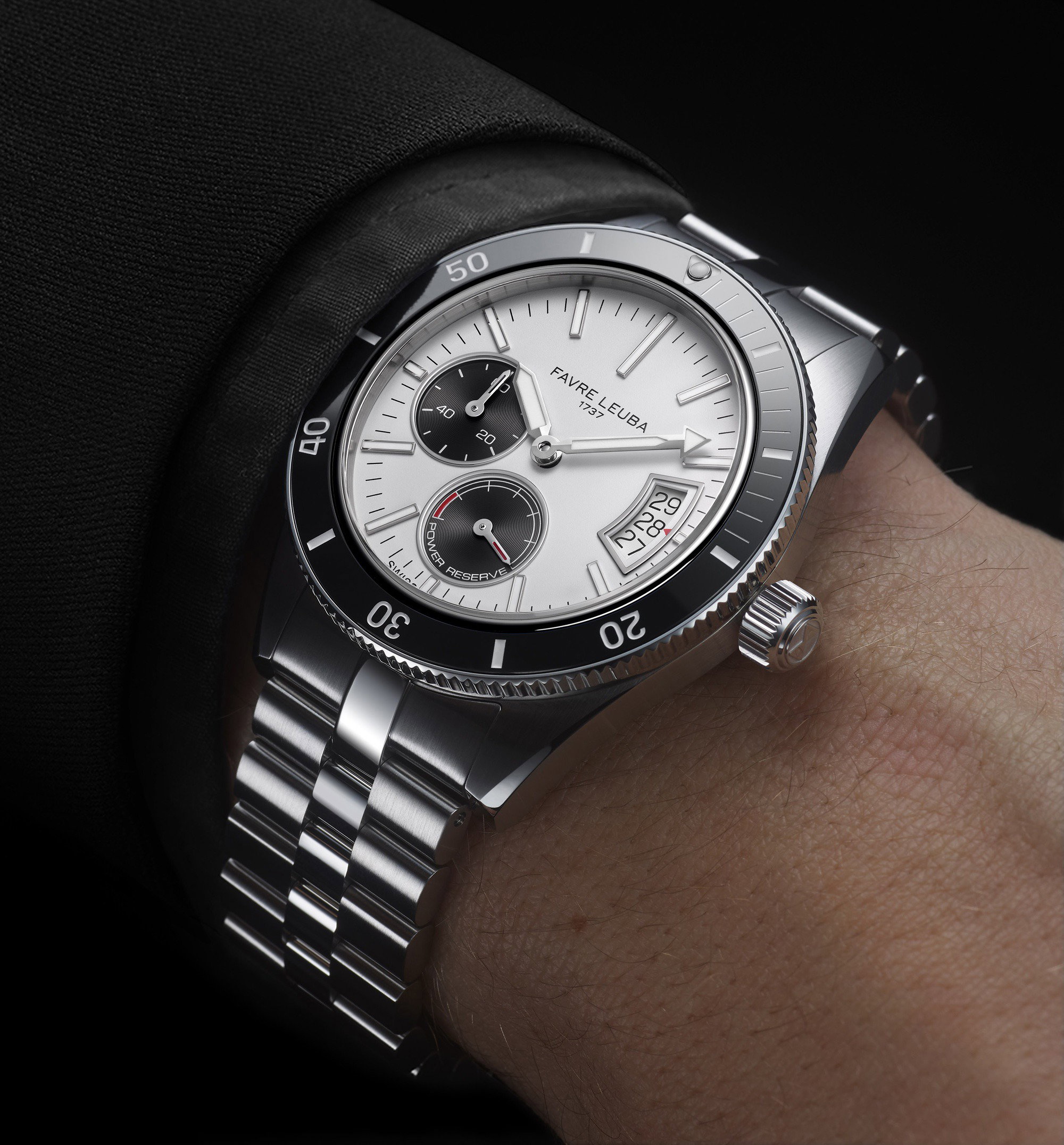Favre Leuba Deep Raider Power Reserve White
