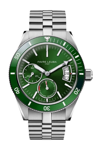 Favre Leuba Deep Raider Power Reserve Green
