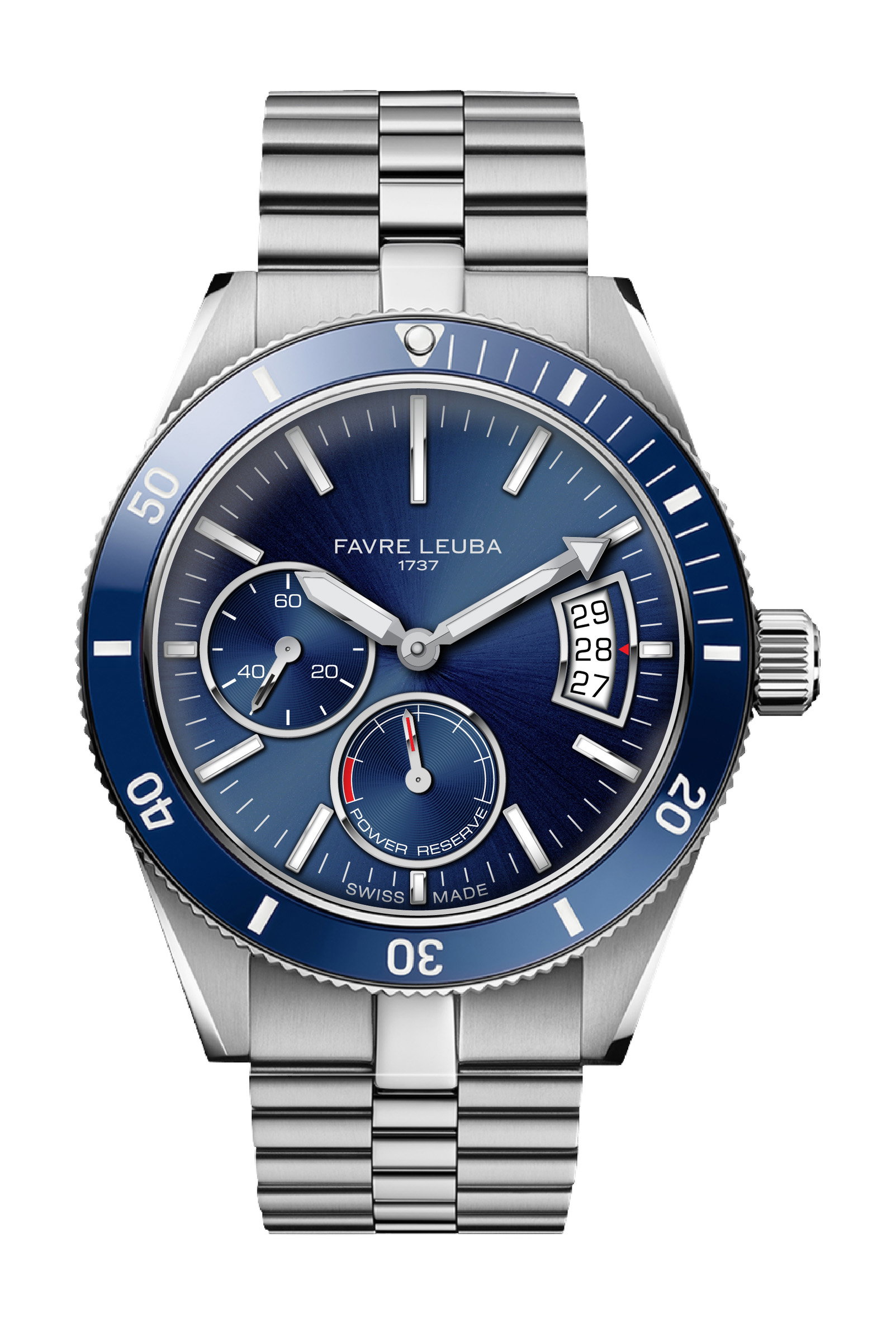 Favre Leuba Deep Raider Power Reserve Green – $2,900