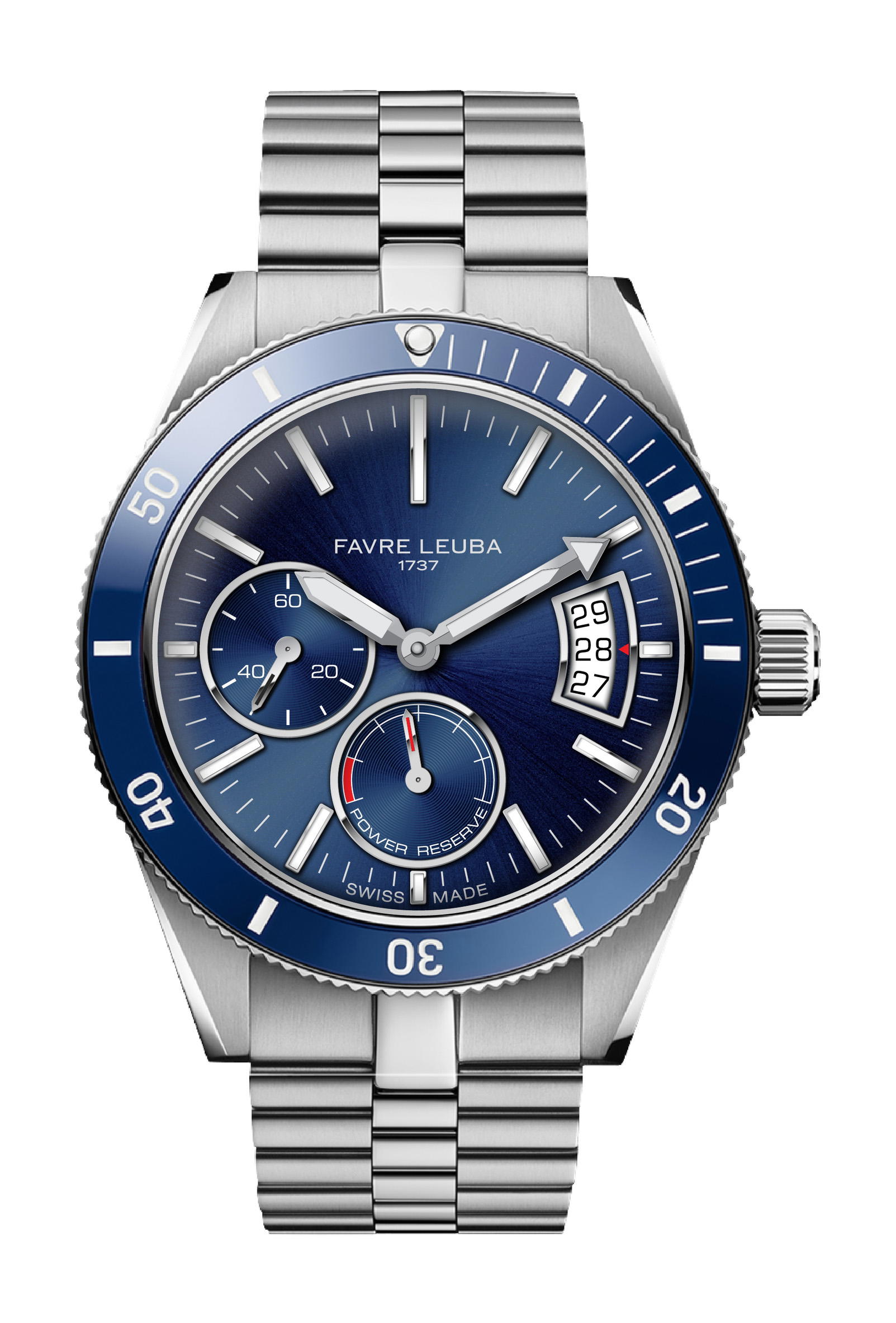 Favre Leuba Deep Raider Power Reserve Blue
