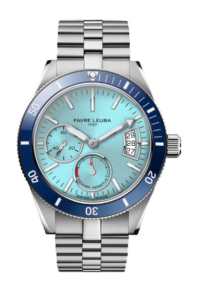 Favre Leuba Deep Raider Power Reserve Ice Blue