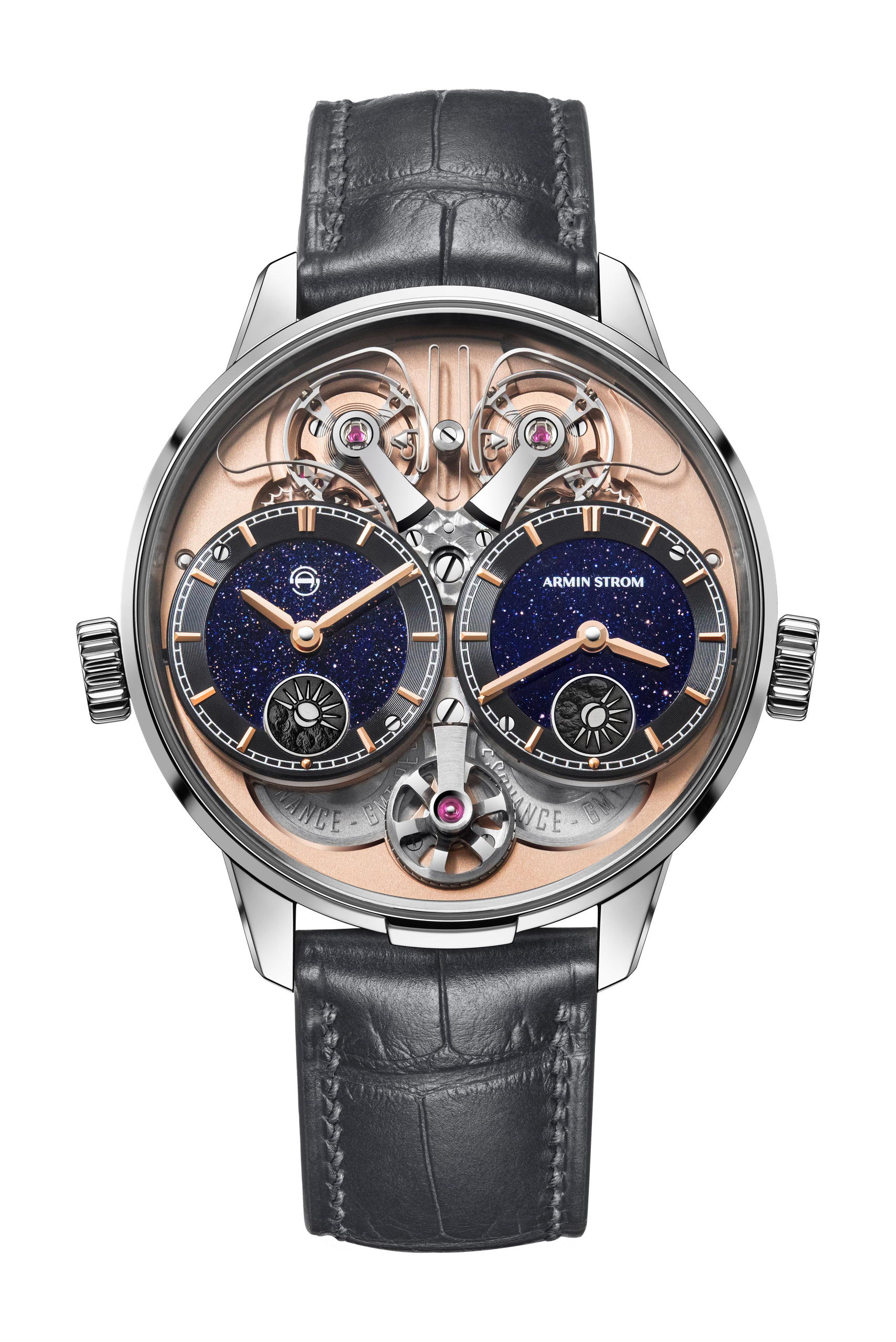 Armin Strom Dual Time GMT Resonance Aventurine