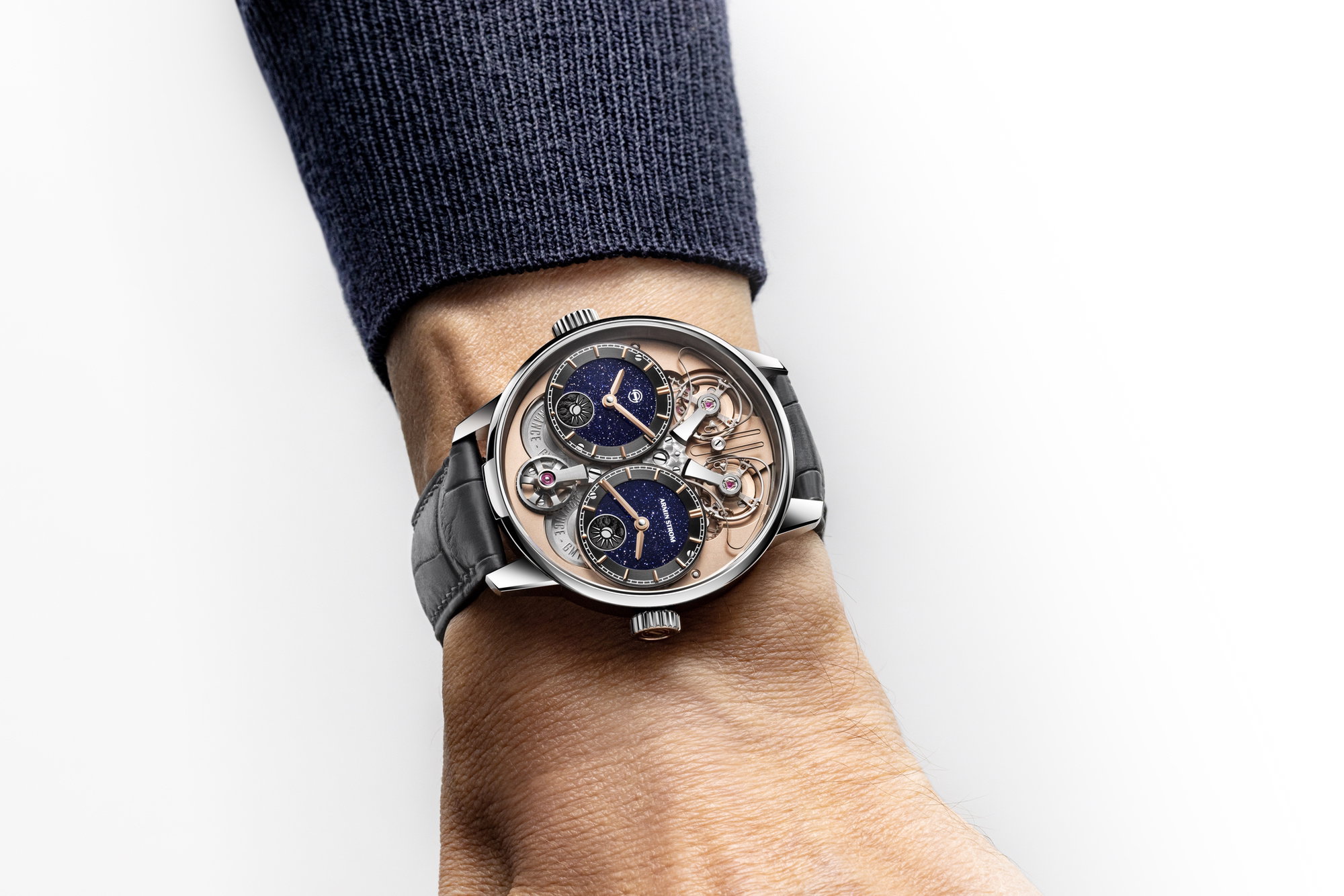 Armin Strom Dual Time GMT Resonance Aventurine – The Watch Pages