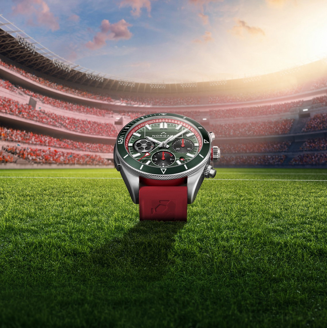 NORQAIN Adventure Chrono 41 Swiss Football National Team Limited
