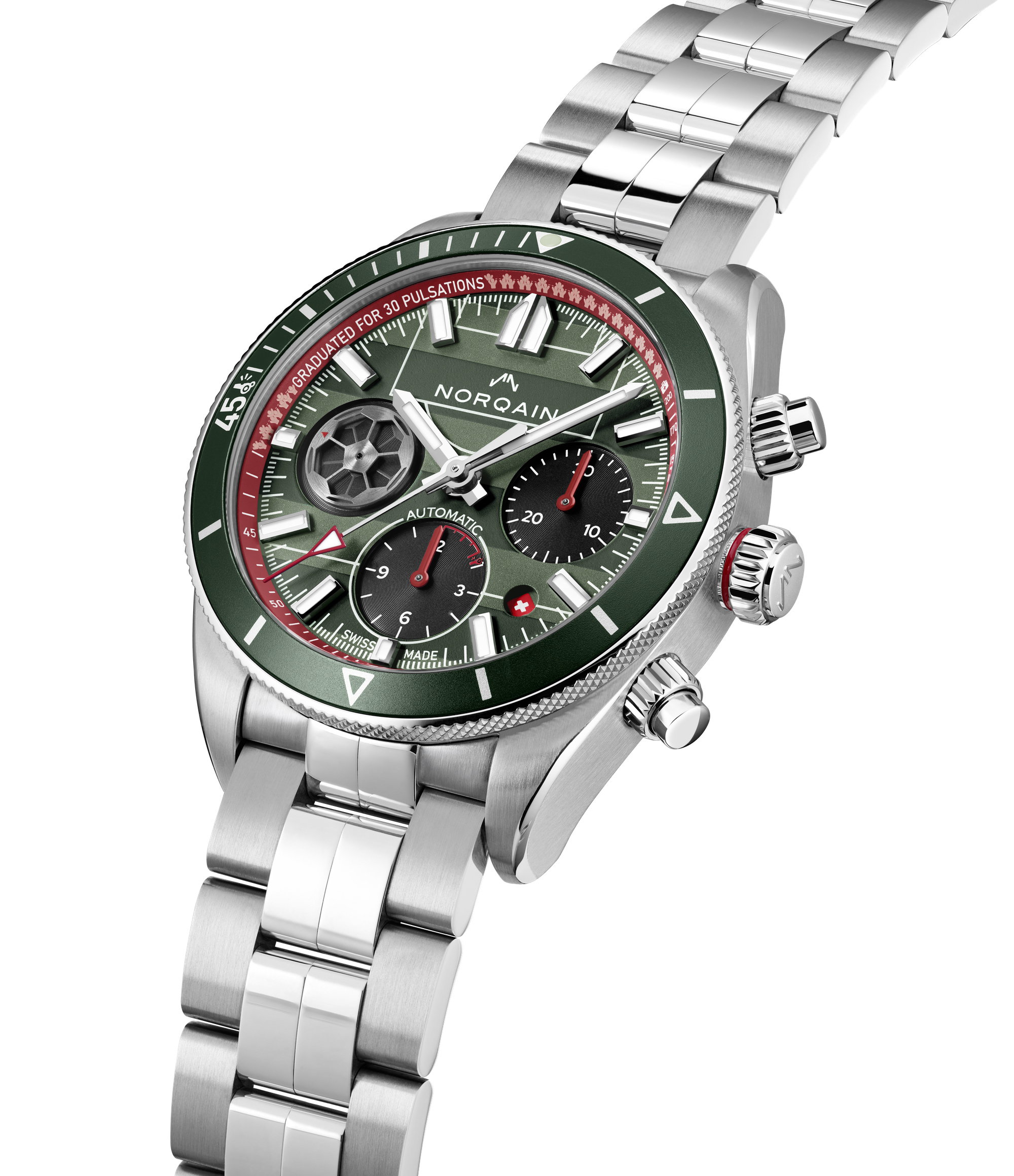 NORQAIN Adventure Chrono 41 Swiss Football National Team Limited