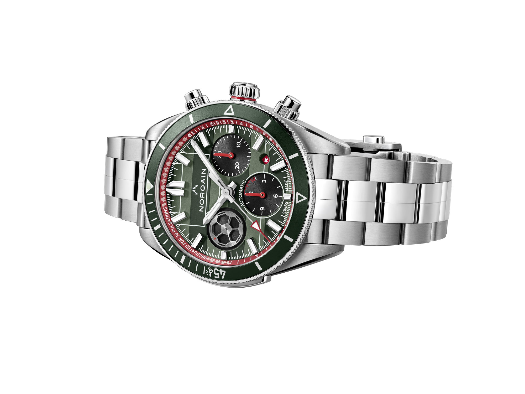 NORQAIN Adventure Chrono 41 Swiss Football National Team Limited
