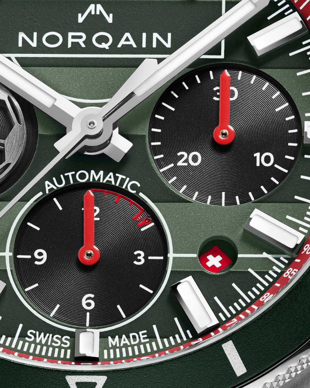 ジーノ NORQAIN Adventure Chrono 41 Swiss Football National Team Limited