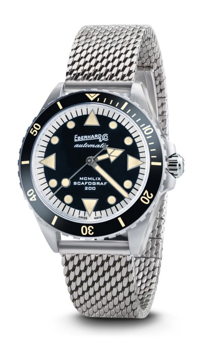 Eberhard &amp; Co MCMLIX Scafograf 200 Black