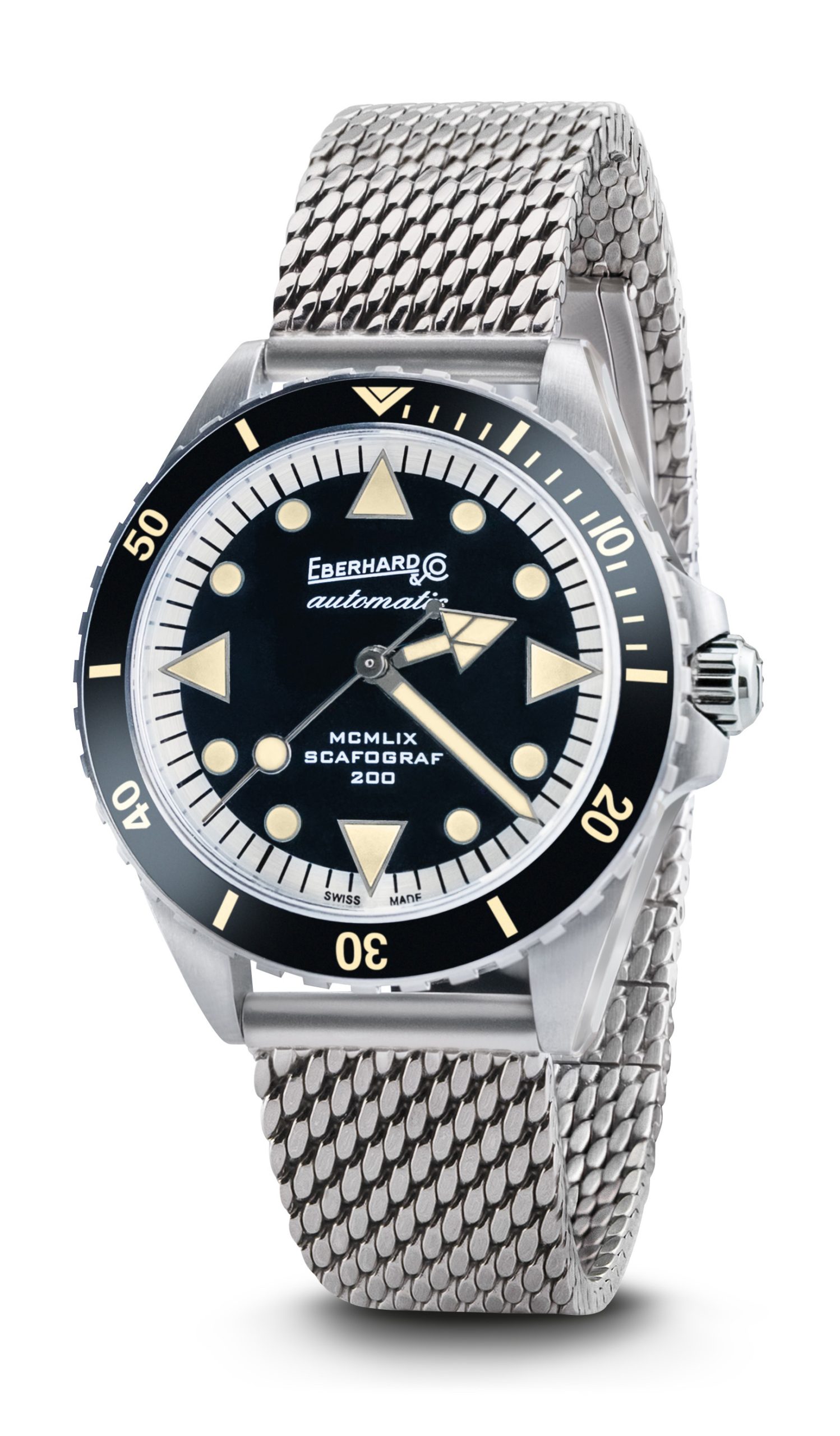 Eberhard & Co MCMLIX Scafograf 200 Black – 41047.01 CAM2C
