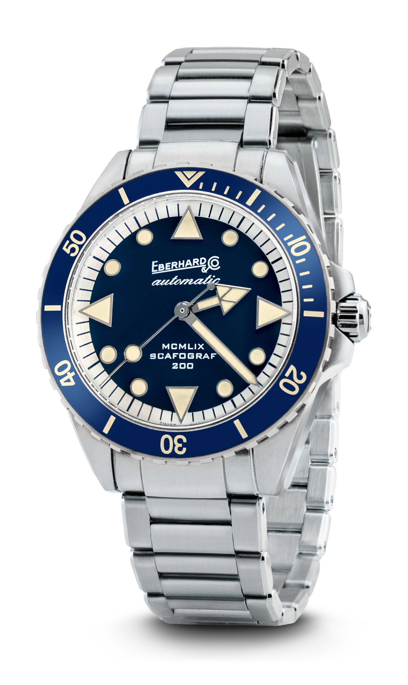 Eberhard & Co MCMLIX Scafograf 200 Black – The Watch Pages