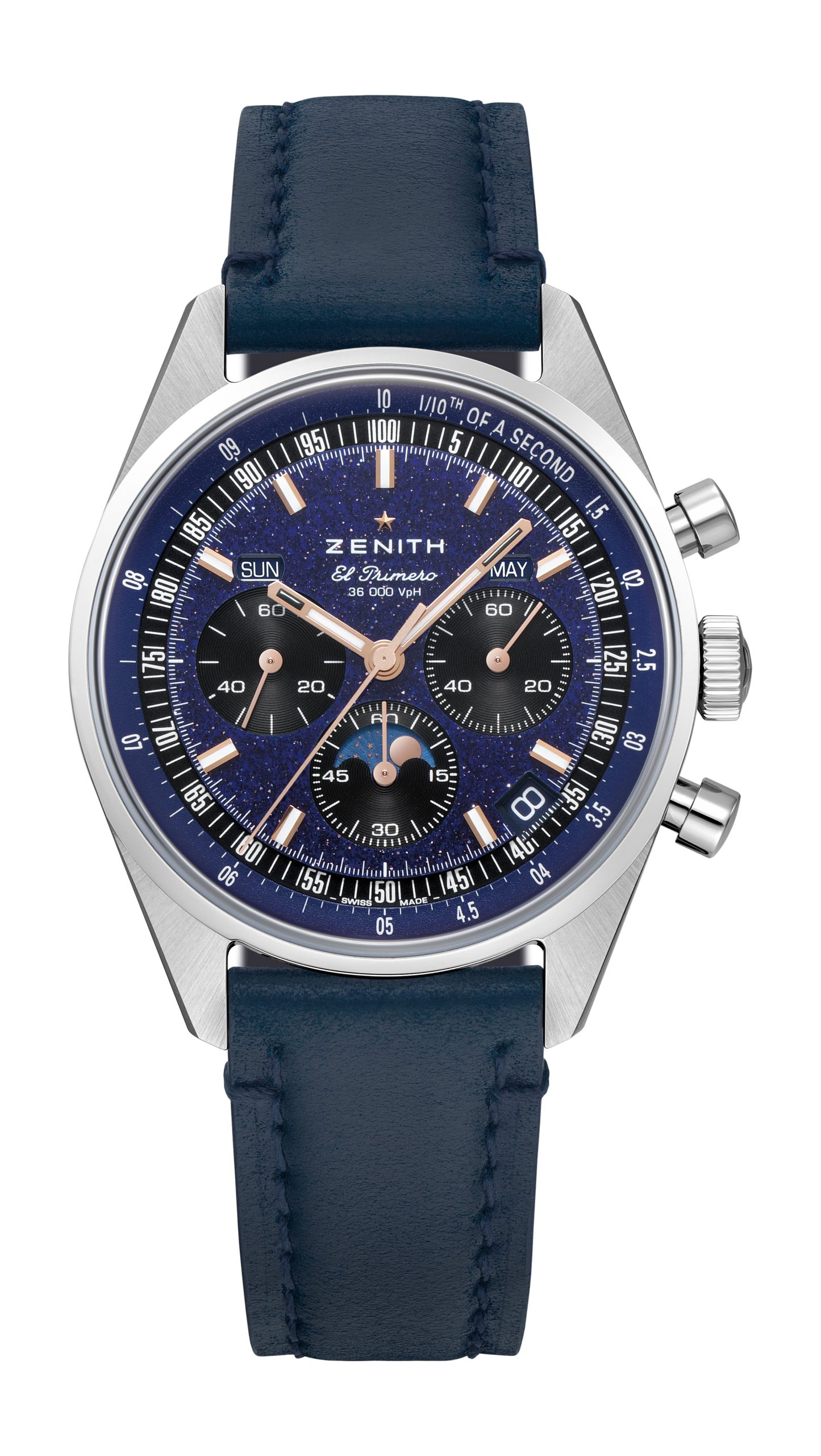 Zenith Chronomaster Original Triple Calendar Aventurine – The