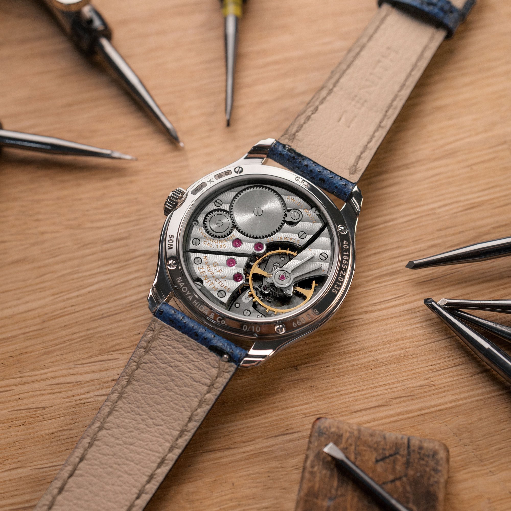 Zenith G.F.J. Calibre 135 Double Signed with Naoya Hida & Co – The