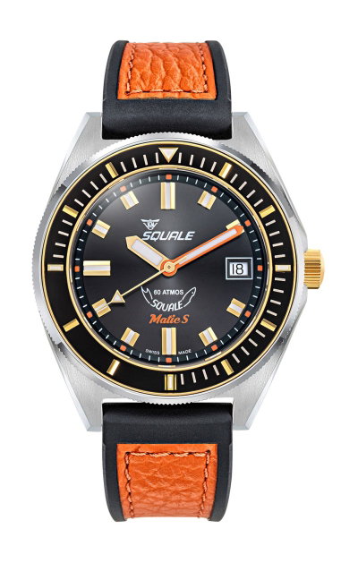 Squale Matic S Two-Tone Hydroleather