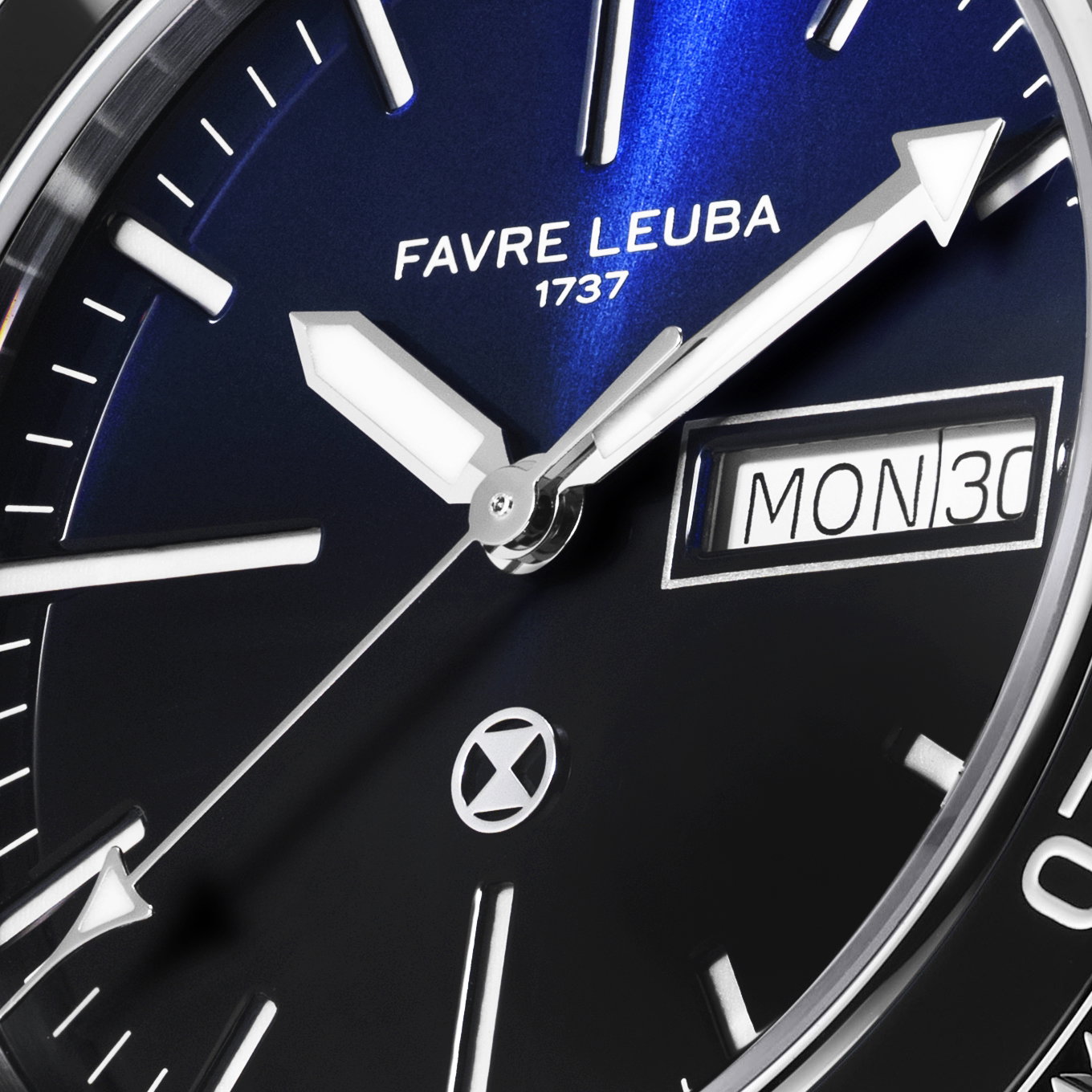Favre Leuba Deep Raider Day Date Blue