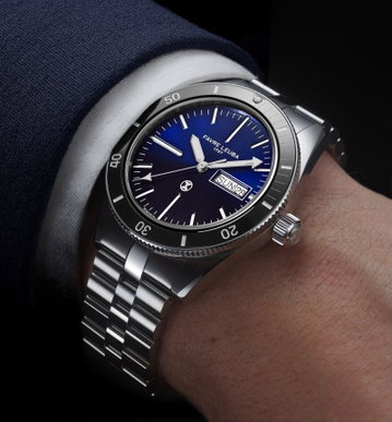 Favre Leuba Deep Raider Day Date Blue