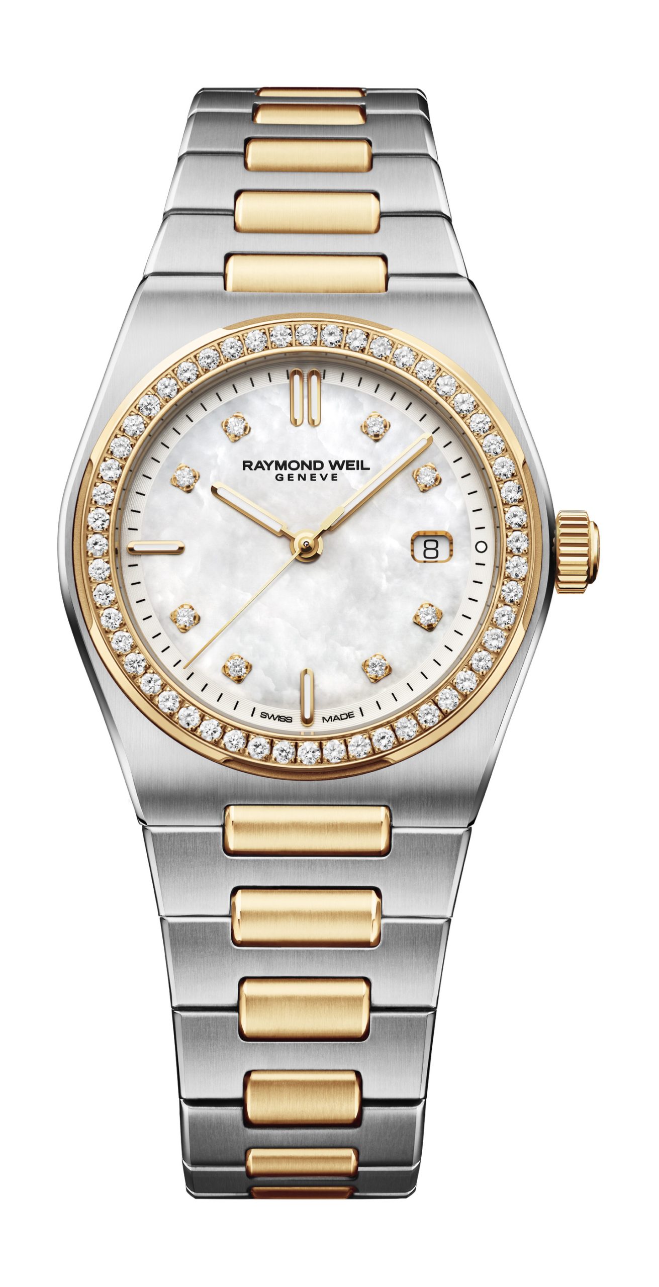 Raymond Weil A.R.T. Date 30 Mother of Pearl