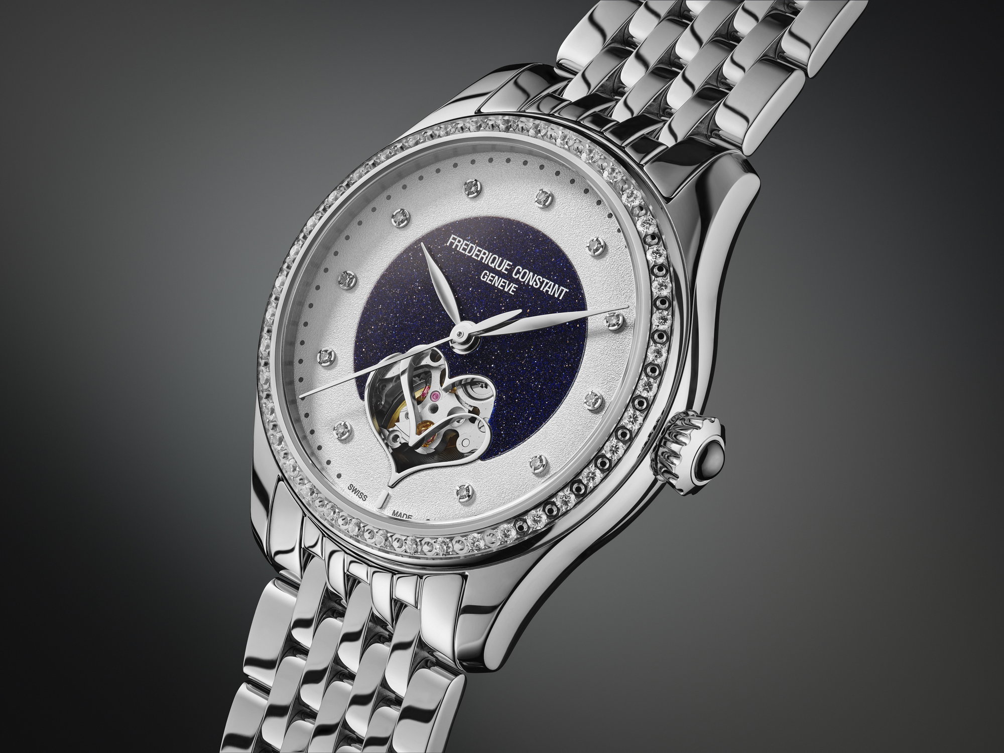 Frédérique Constant Classics Ladies Automatic Double Heart Beat