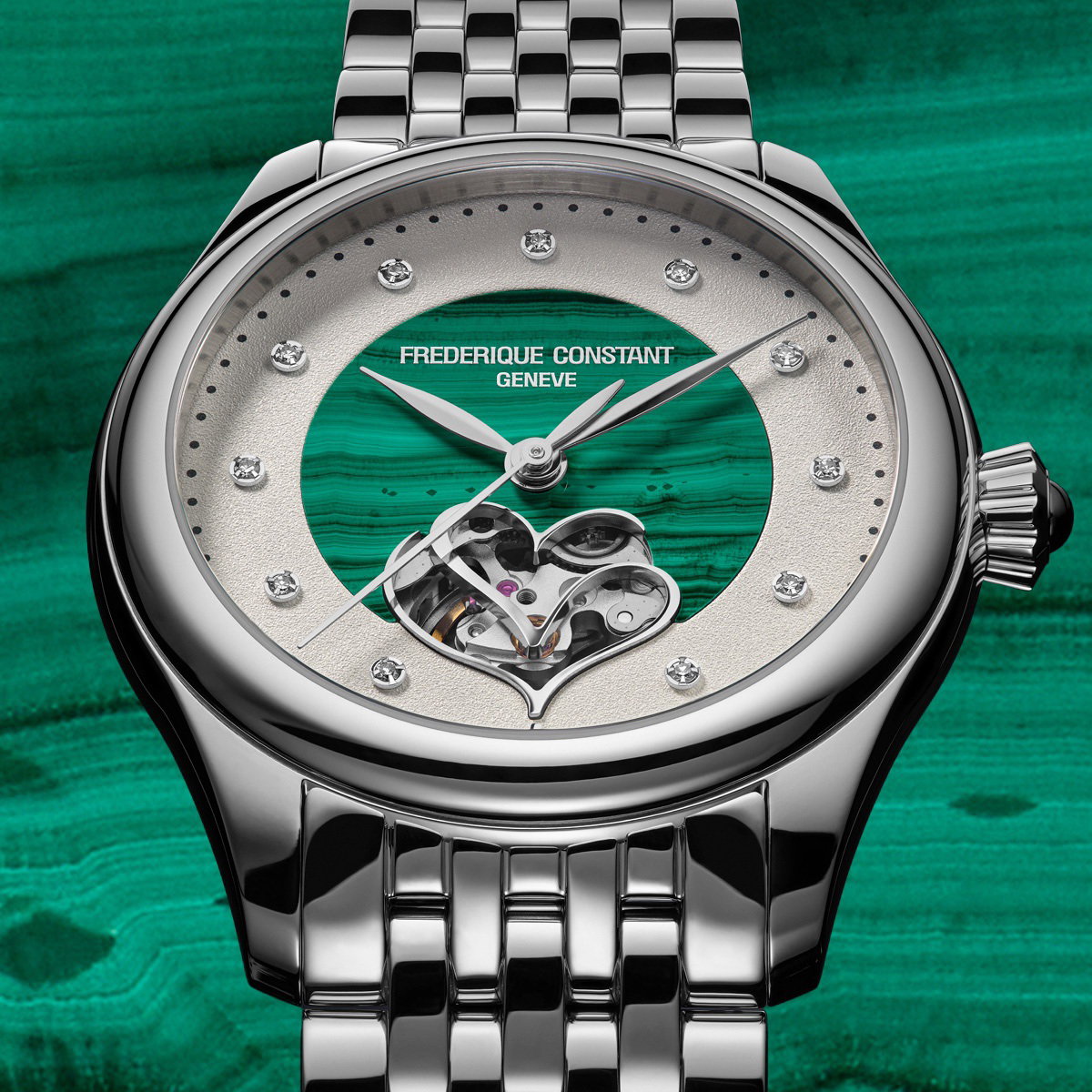 Frédérique Constant Classics Ladies Automatic Double Heart Beat