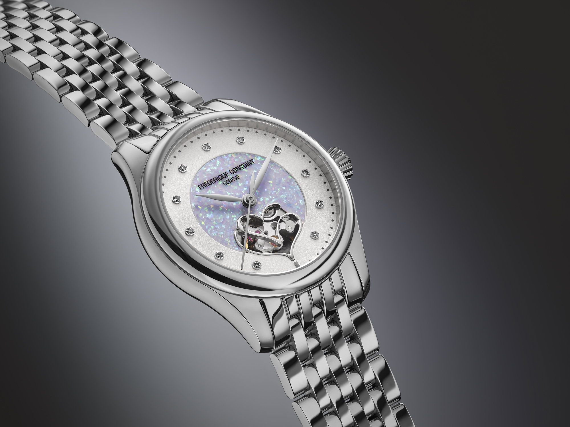 Frédérique Constant Classics Ladies Automatic Double Heart Beat