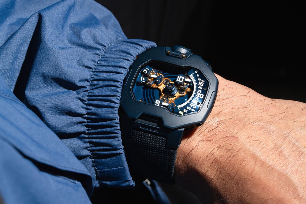 Urwerk UR-120 Blue Planet