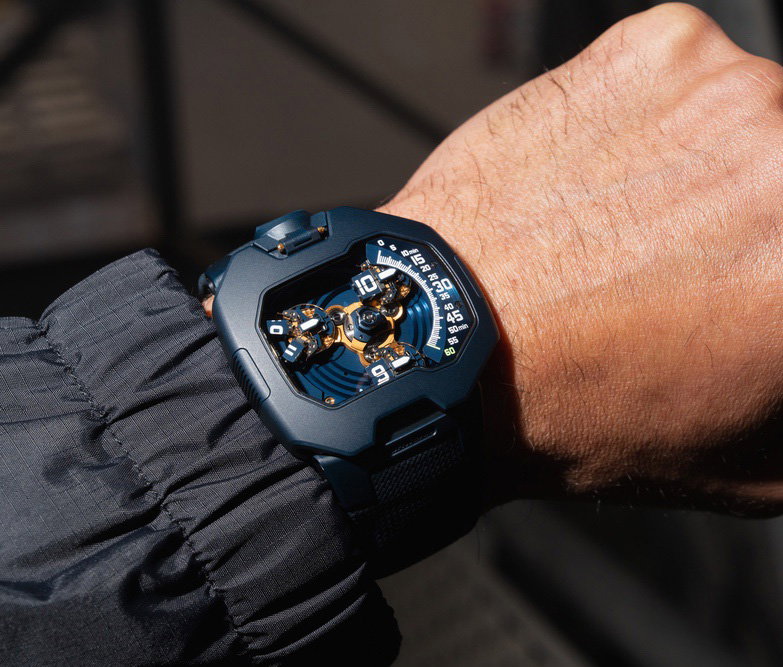 Urwerk UR-120 Blue Planet