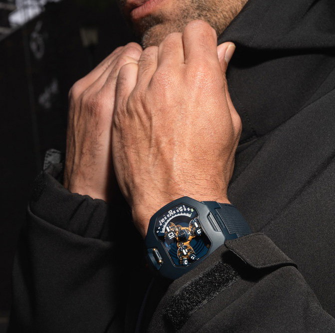 Urwerk UR-120 Blue Planet