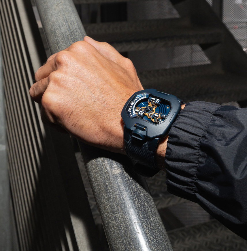 Urwerk UR-120 Blue Planet