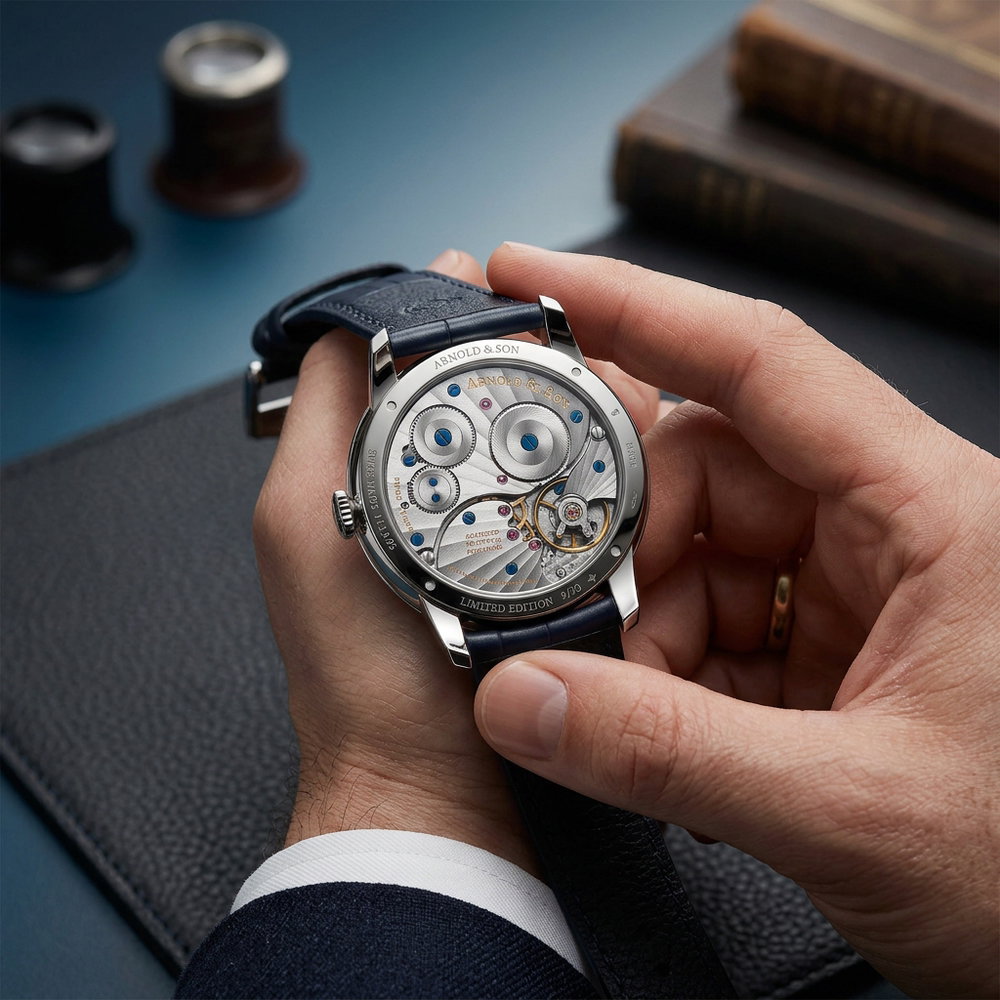 Arnold &amp; Son HM London Skyline Steel