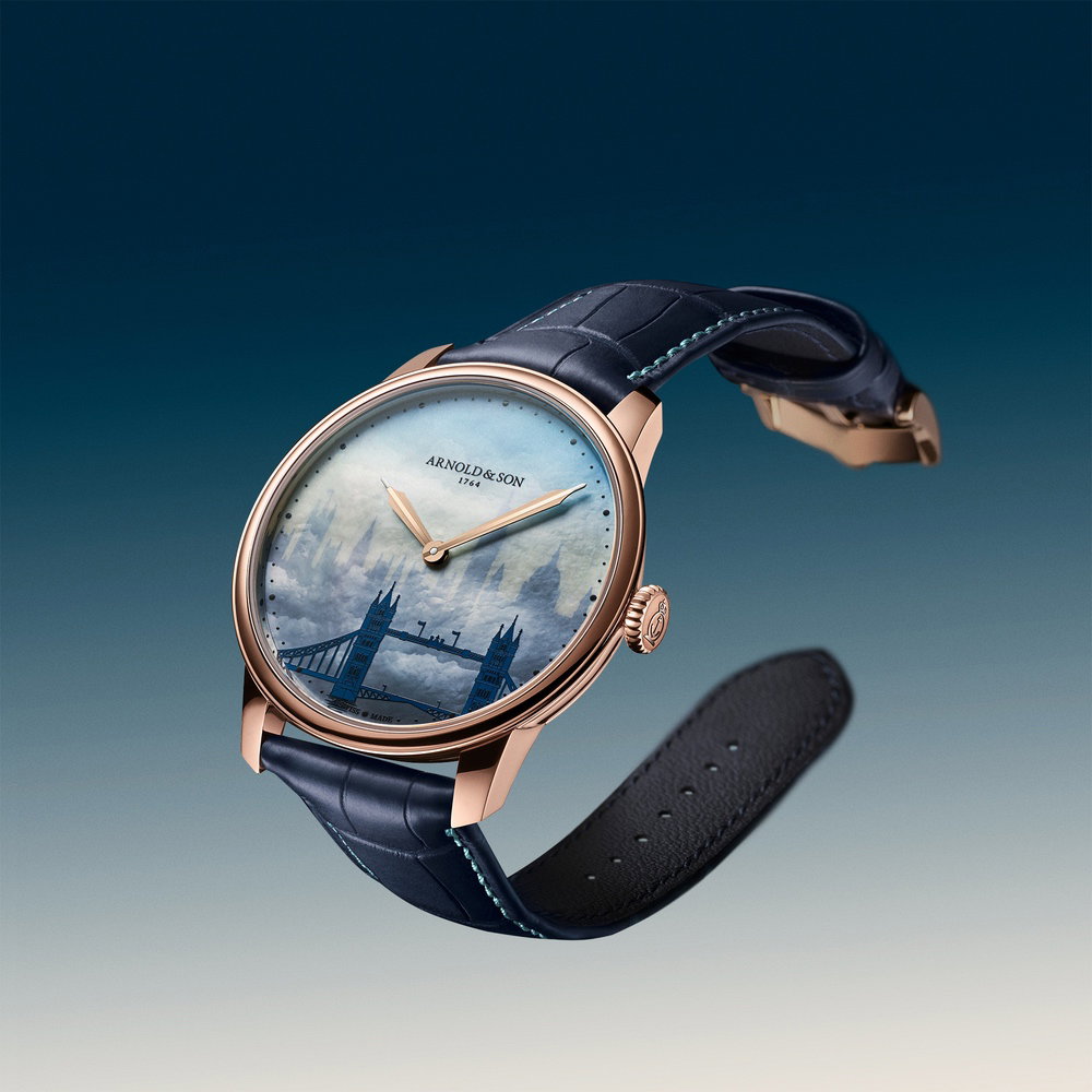 Arnold &amp; Son HM London Skyline Red Gold