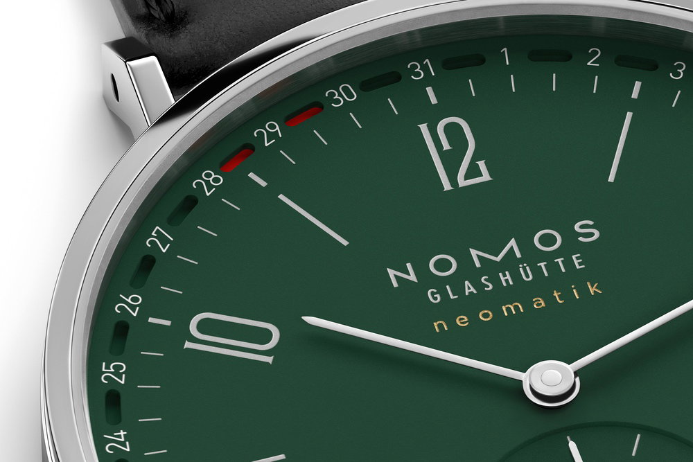 Nomos Glashütte Tangente neomatik 38 Update Forest Green
