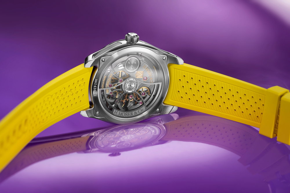 H. Moser &amp; Cie Pioneer Centre Seconds Sun Berry