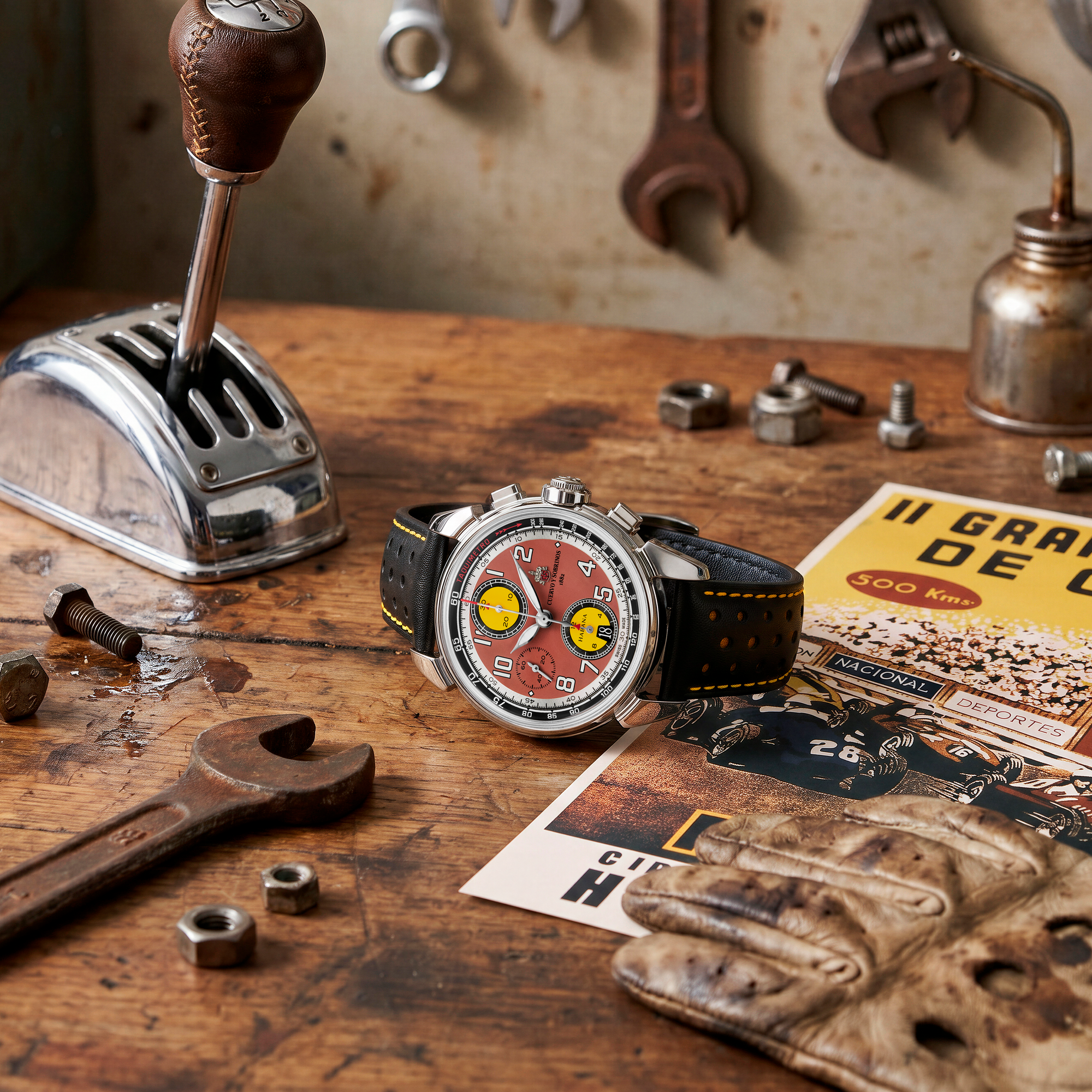 Cuervo y Sobrinos Chronograph Gran Premio de Cuba 1957