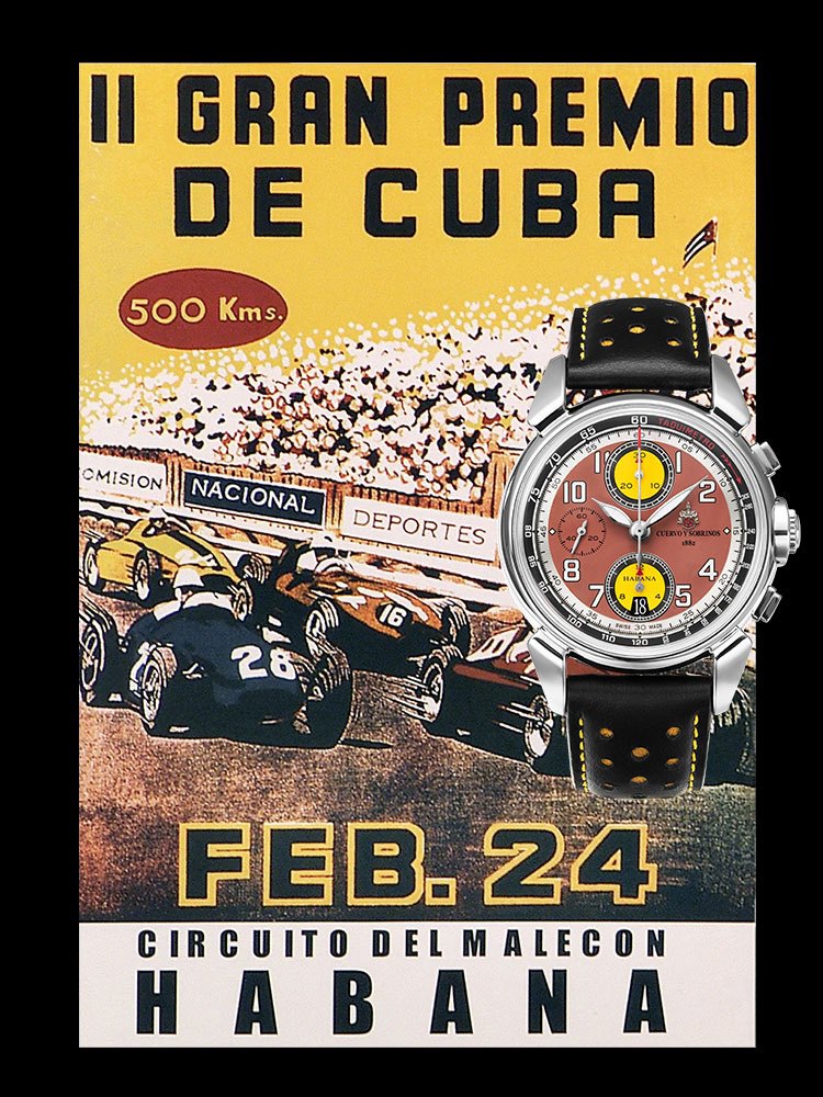 Cuervo y Sobrinos Chronograph Gran Premio de Cuba 1957
