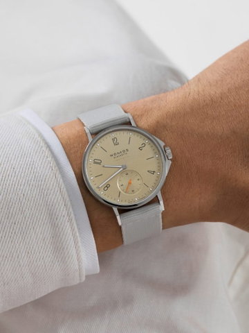 Nomos Glashütte Ahoi neomatik 36 sand