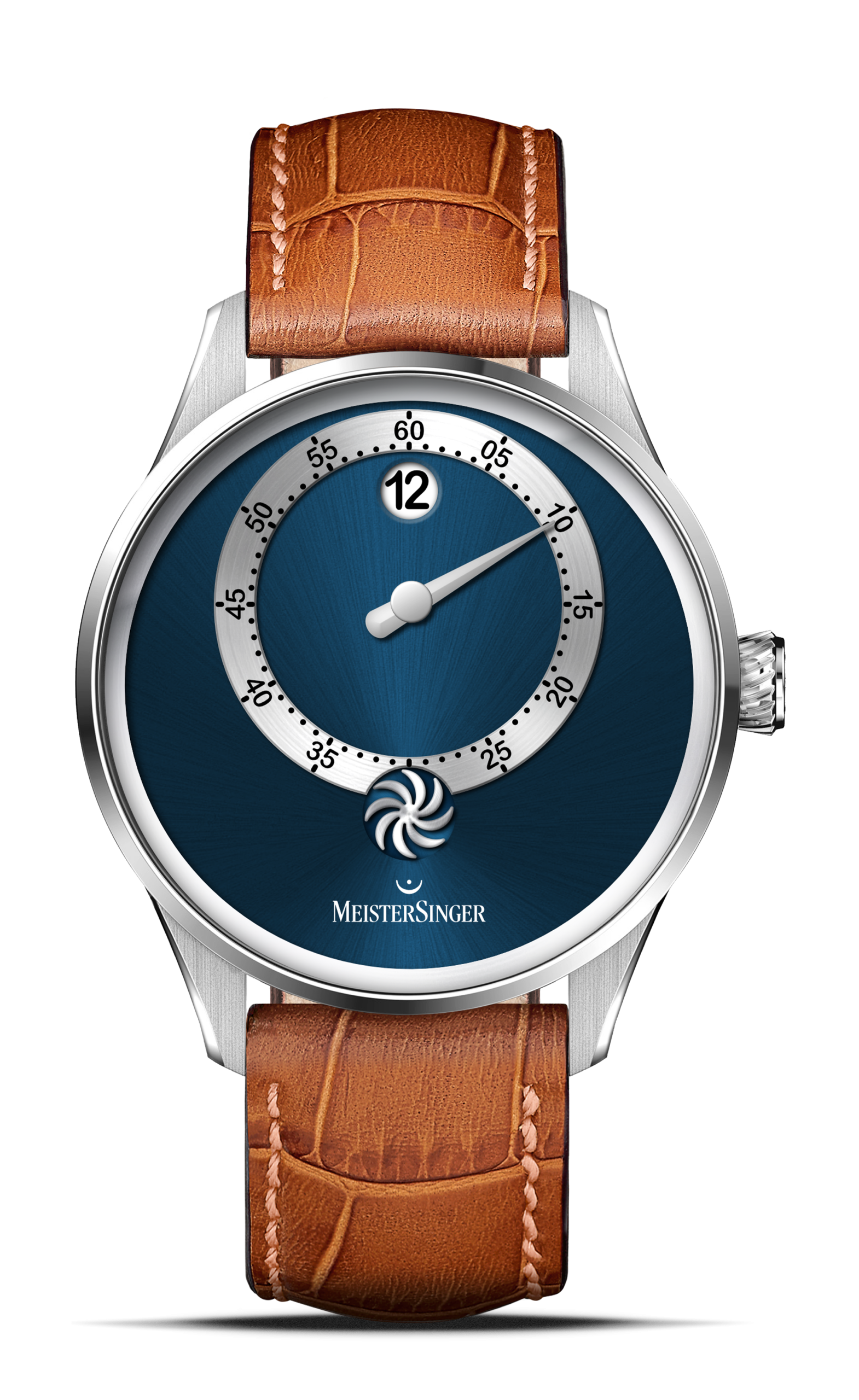 MeisterSinger Phanthero Jumping Hour Blue