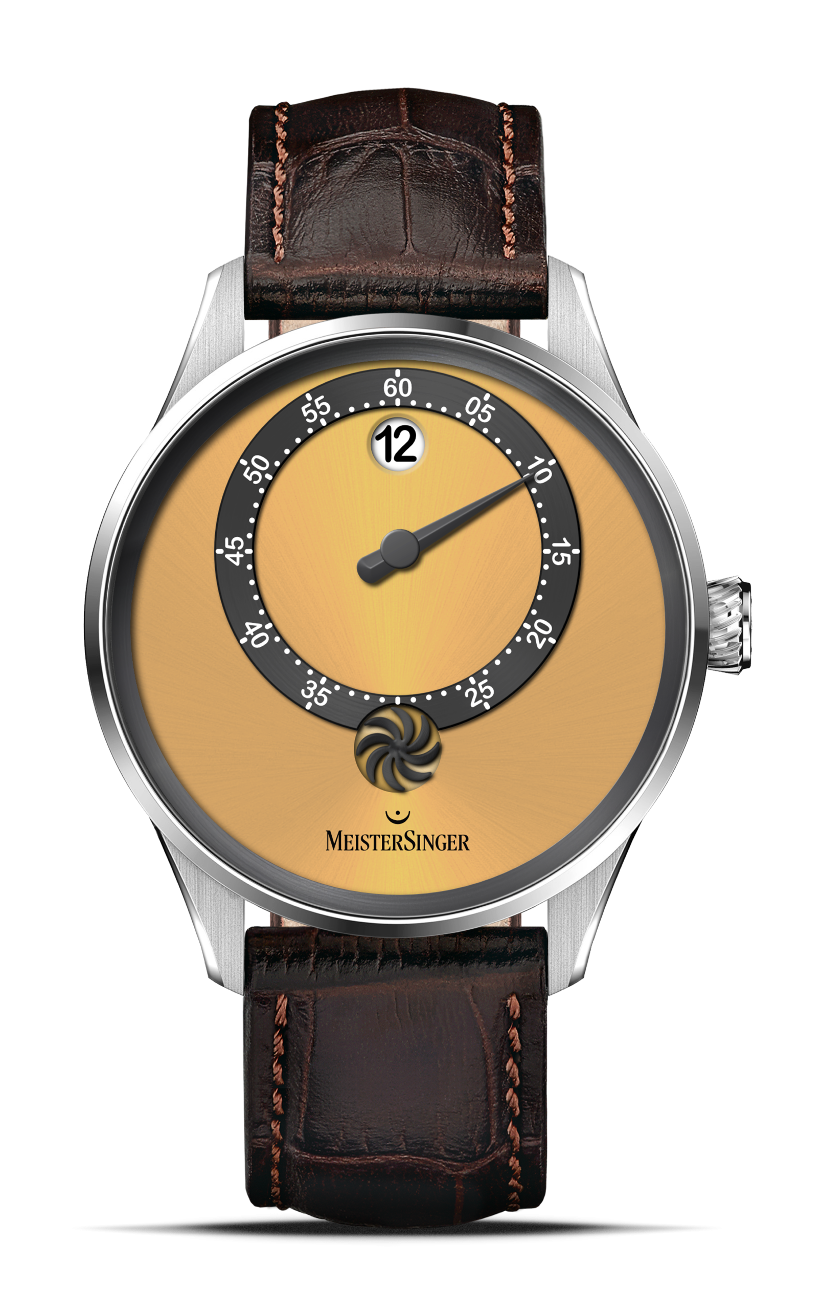 MeisterSinger Phanthero Jumping Hour Gold
