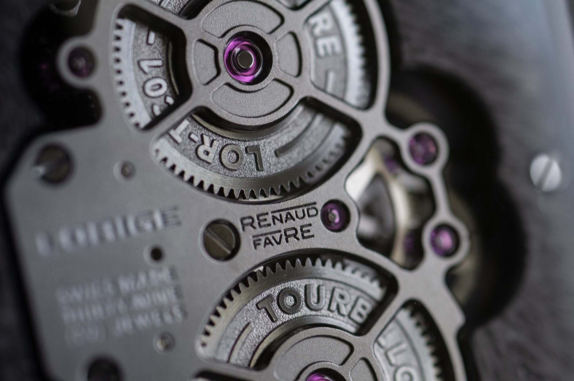 Lorige AS-01 Flying Central Tourbillon