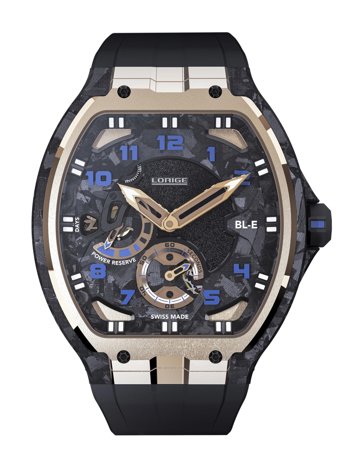 Lorige BL-Evolution "Bleu Asphalte" Gold Edition
